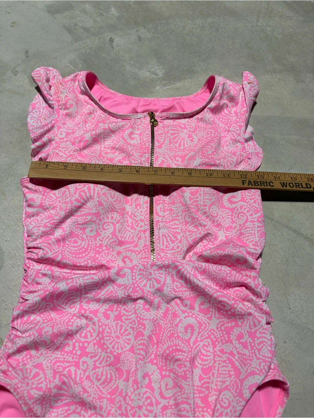 Lilly Pulitzer Pink Paisley One-Piece Swimsuit